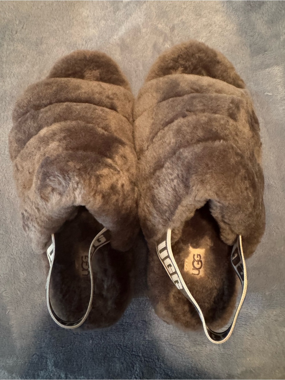 UGG Women’s Fluff Yeah Slippers-Size 6